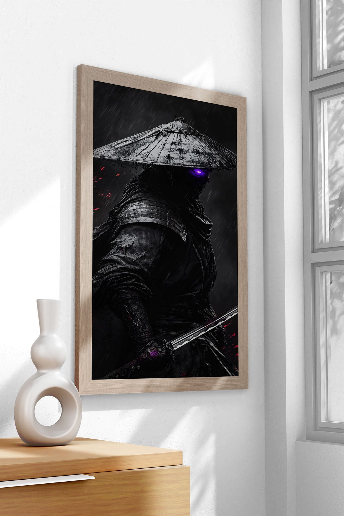 zombie samurai Asian Style Poster | Wall Art fo r Home & Office | High-Quality Print - High-Quality Visual Display