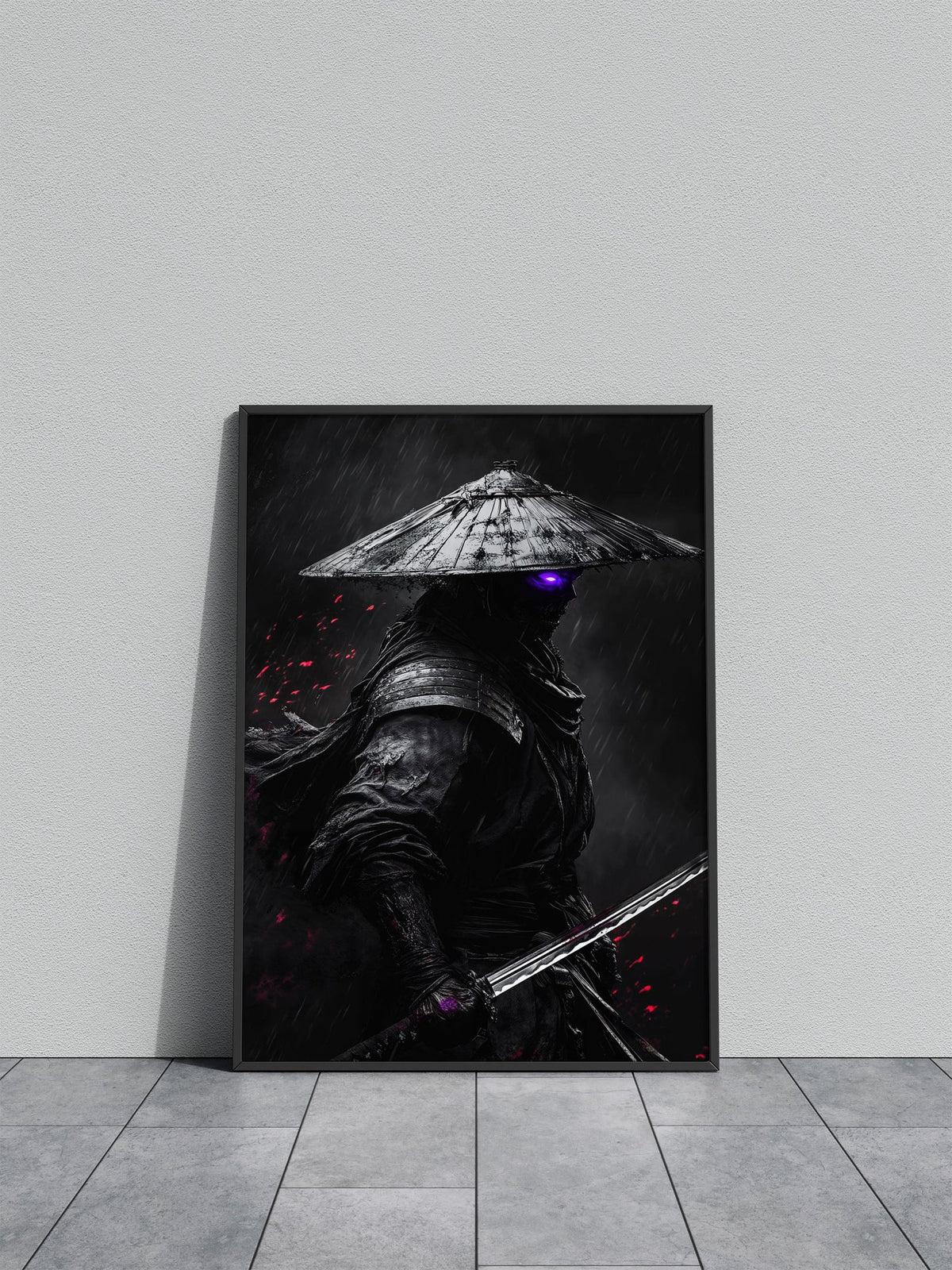 zombie samurai Asian Style Poster | Wall Art fo r Home & Office | High-Quality Print - High-Quality Visual Display