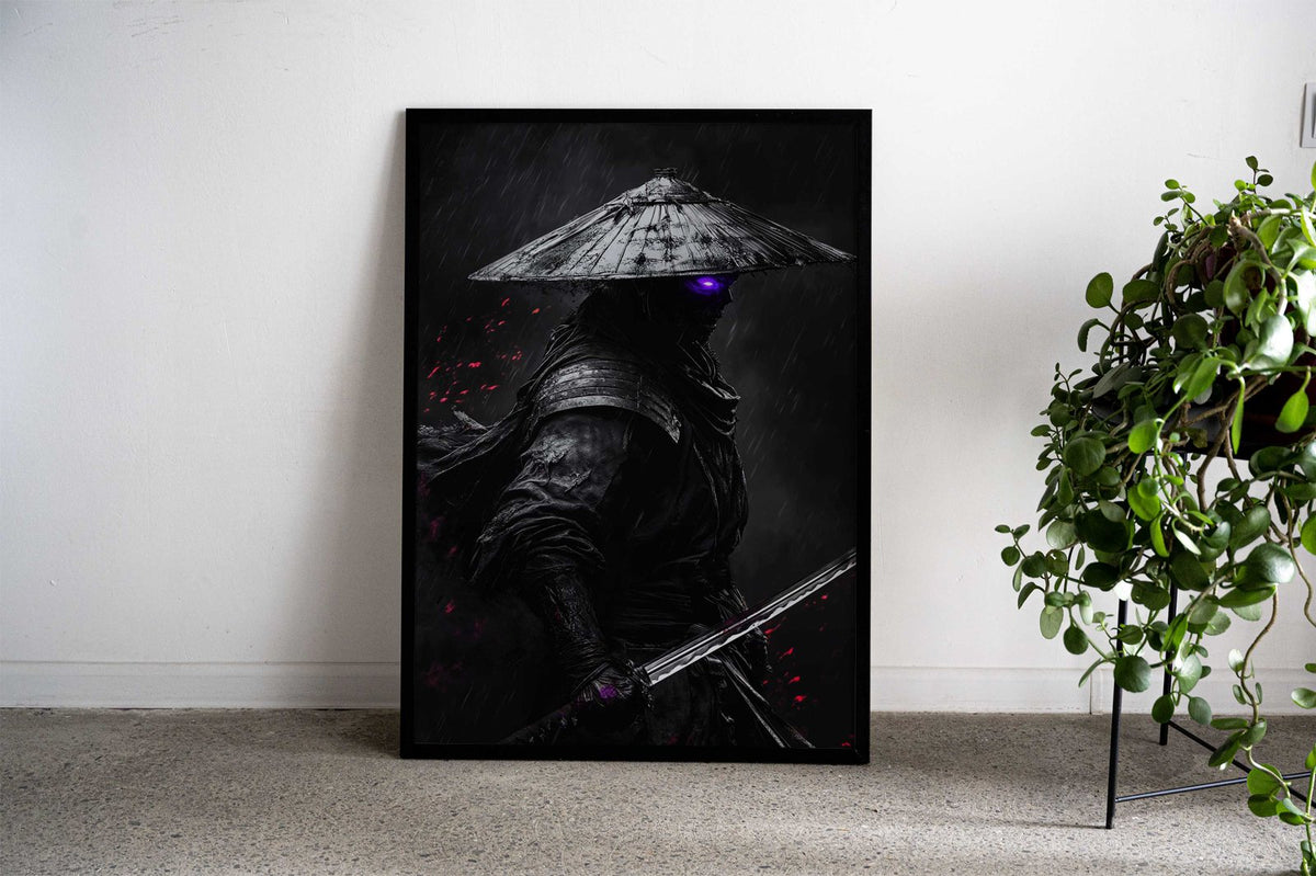 zombie samurai Asian Style Poster | Wall Art fo r Home & Office | High-Quality Print - High-Quality Visual Display