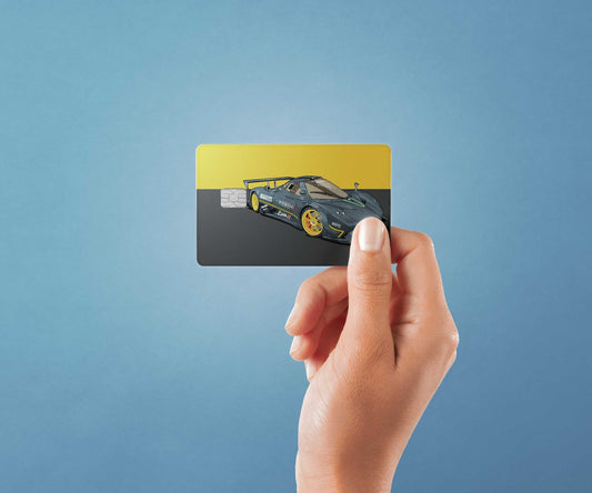 Zonda R Design | Credit Card Sticker | Small Chip | Credit Card Skin