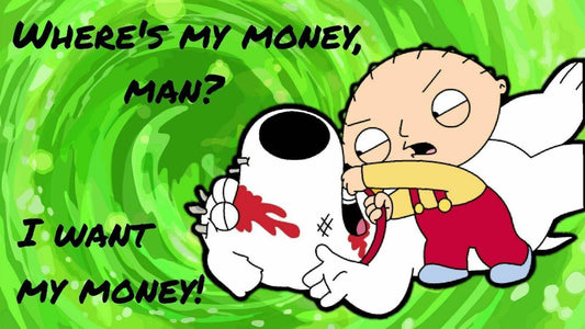 Where is my money Credit Card Skin - Wonderwallsboutique