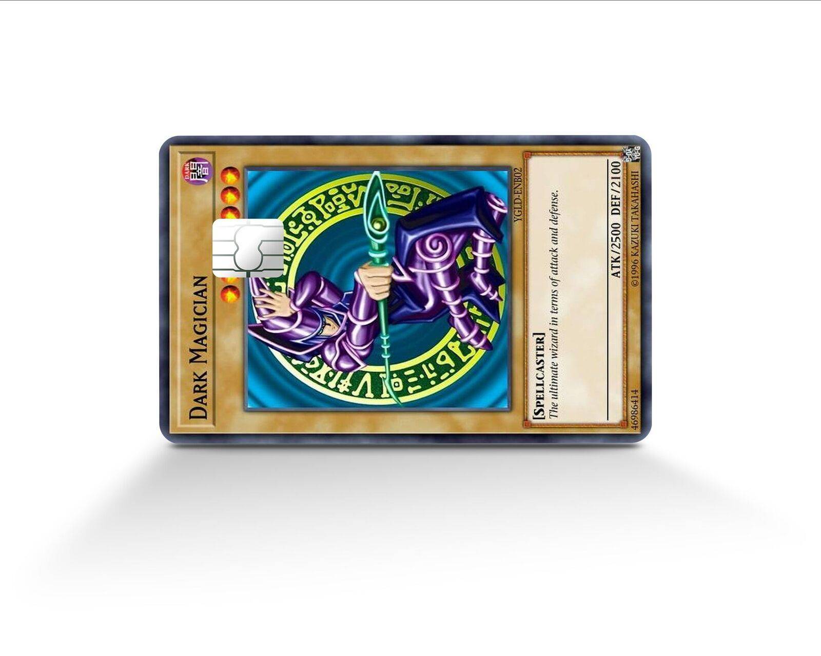yugioh credit card Yugioh Dark Magician Card Skin Credit