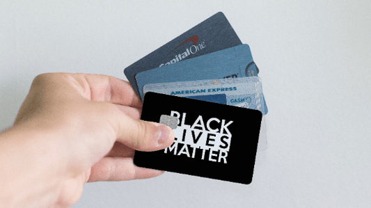 Black Lives Matter Faith Credit Card Skin