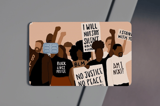 Black Lives Matter Faith Credit Card Skin