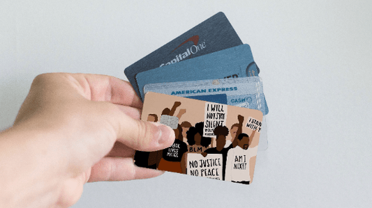 Black Lives Matter Faith Credit Card Skin
