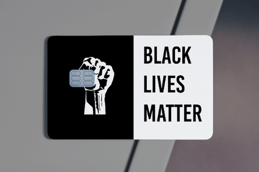 Black Lives Matter Faith Credit Card Skin