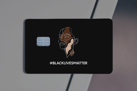 Black Lives Matter Faith Credit Card Skin