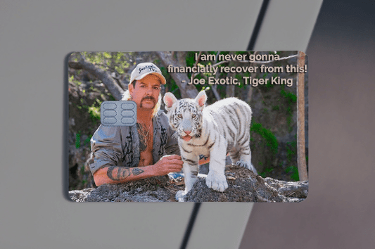 Joe Exotic Tiger King Credit Card Skin