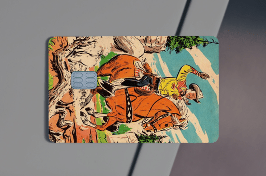 Vintage Cowboy Credit Card Skin
