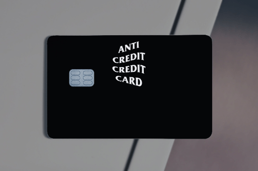 Anti Credit Card Design Credit Card Skin
