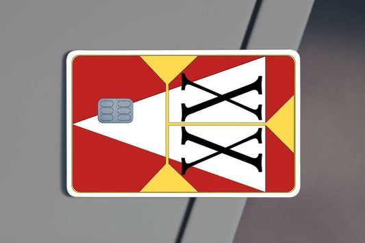 Red Hunter License Hunter X Hunter Credit Card Skin