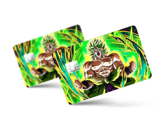 Dragon Ball Super Saiyan Broly Card Skin Credit Card Sticker Credit