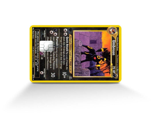 Umbreon Pokemon Card Skin Credit Card Skin