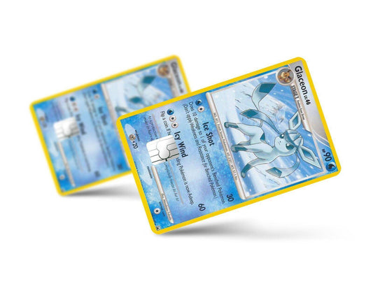 Glaceon Pokemon Card Skin Credit Card Skin