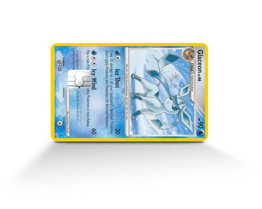Glaceon Pokemon Card Skin Credit Card Skin