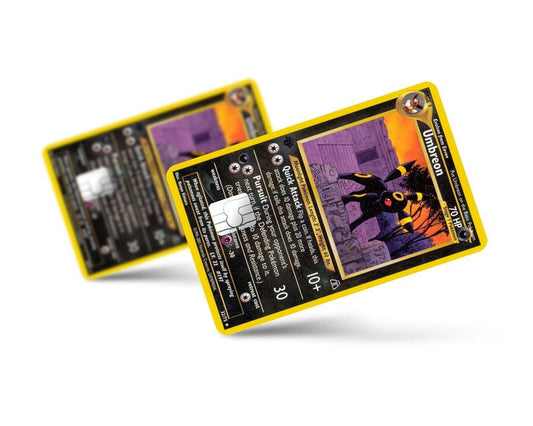 Umbreon Pokemon Card Skin Credit Card Skin