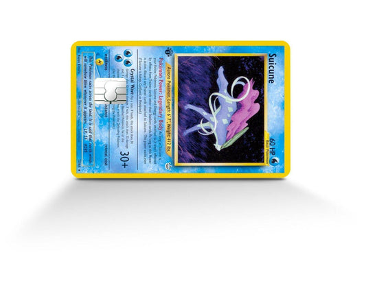Suicune Pokemon Card Skin Credit Card Skin