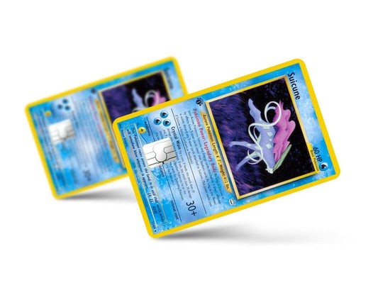 Suicune Pokemon Card Skin Credit Card Skin
