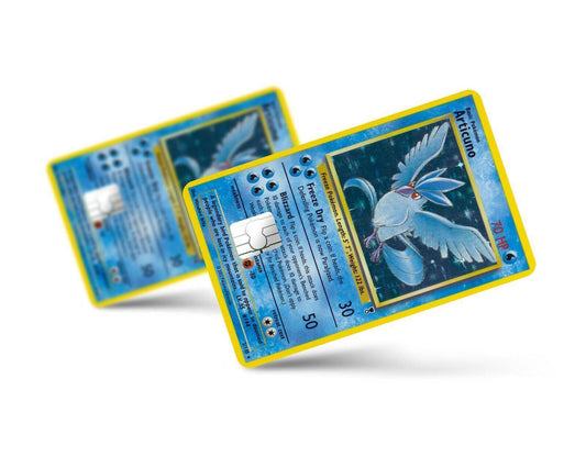Articuno Pokemon Card Skin Credit Card Skin