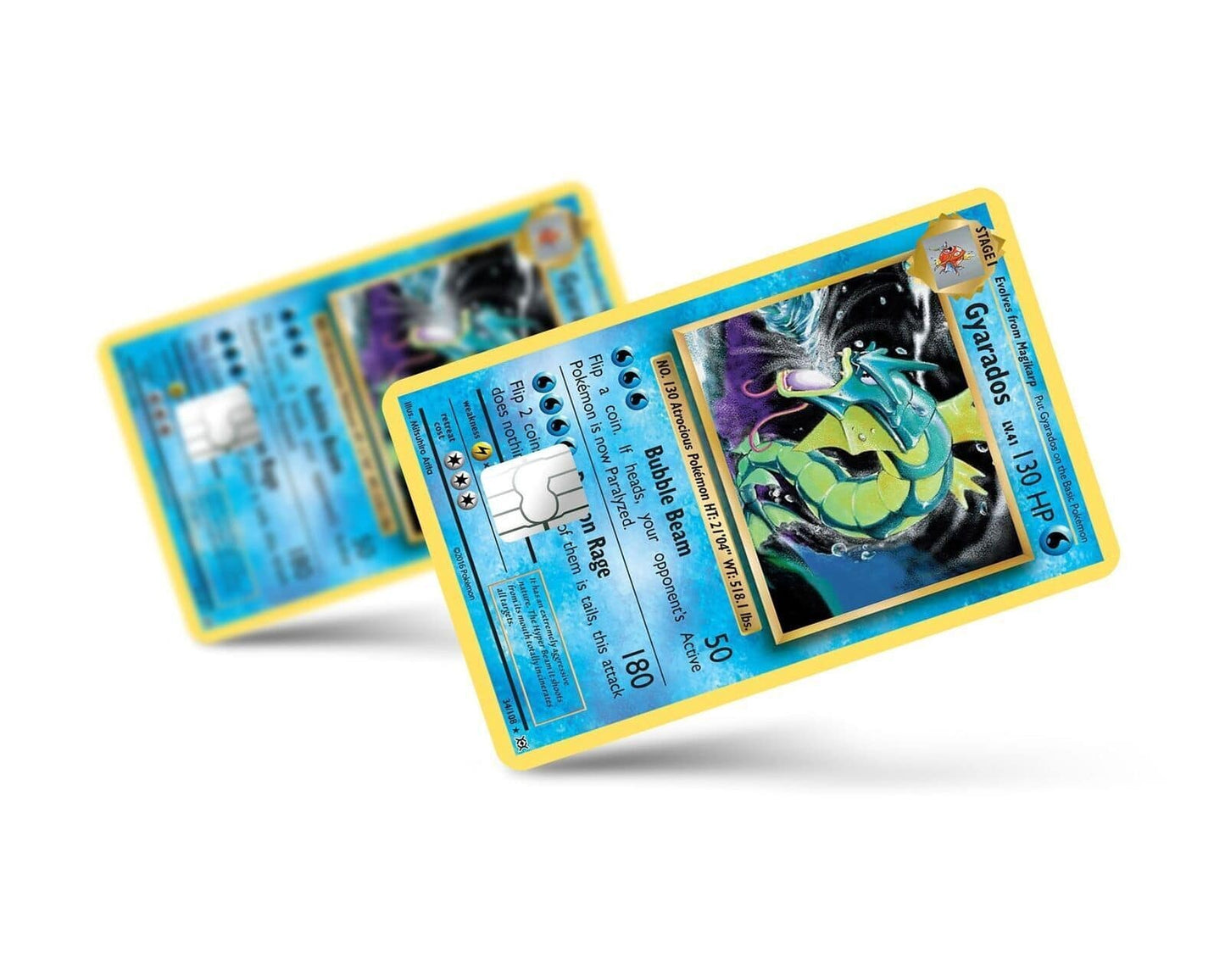 Gyarados Pokemon Card Skin Credit Card Skin