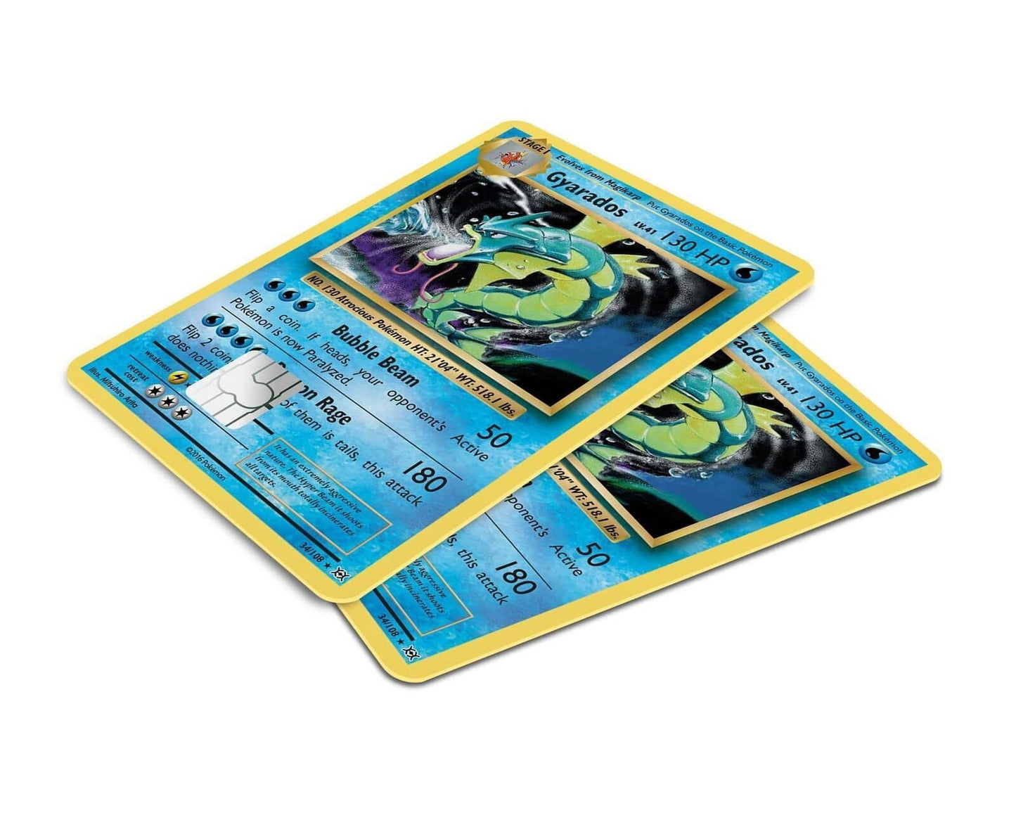 Gyarados Pokemon Card Skin Credit Card Skin