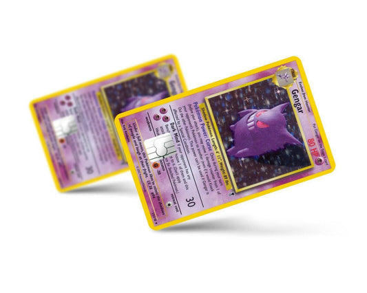 Gengar Pokemon Card Skin Credit Card Skin