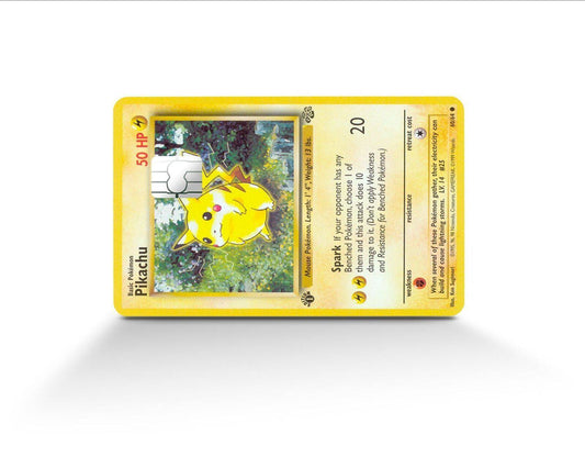 Pikachu Pokemon Card Skin Credit Card Skin