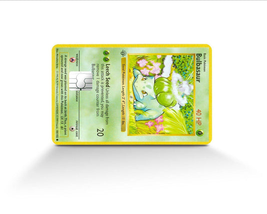 Bulbasaur Pokemon Card Skin Credit Card Skin