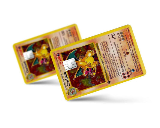 Charizard Pokemon Card Skin Credit Card Skin