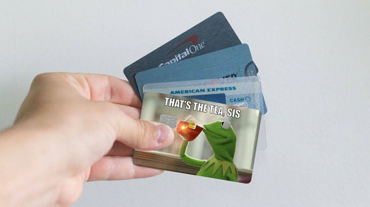 That's The Tea, Sis Credit Card Skin