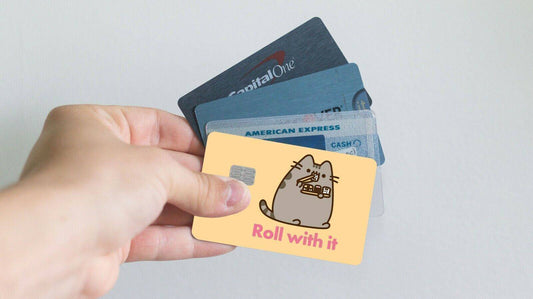 Roll With It Kitten Sushi Credit Card Skin