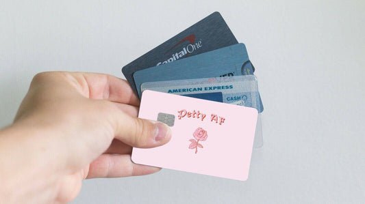 Petty AF Credit Card Skin