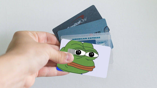 Pepe The Frog Credit Card Skin