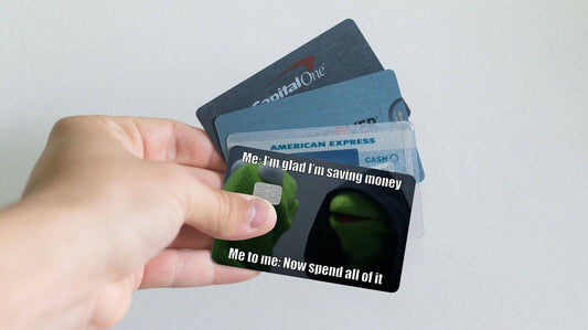 Kermit Jedi Meme Credit Card Skin