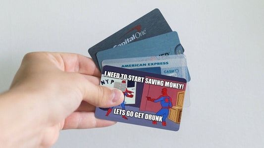 I Need To Start Saving Money! Credit Card Skin