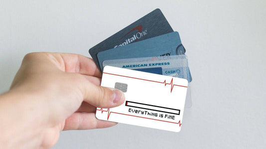 HP Everything Is Fine Credit Card Skin