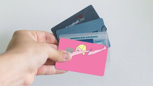 DAB Cartoon Credit Card Skin