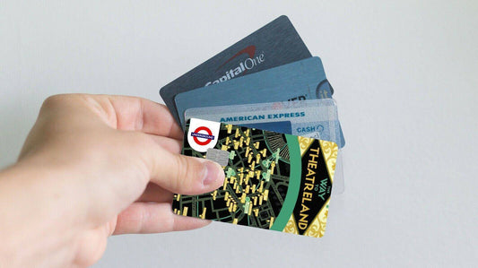 The Way To Theatre Land Underground Credit Card Skin