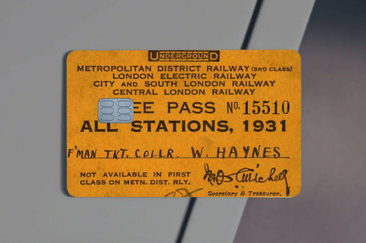 Free Pass Underground Credit Card Sticker Credit Card Skin