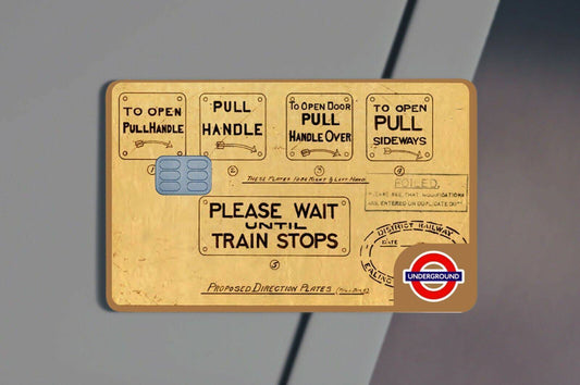 Direction Plates Underground Credit Card Skin